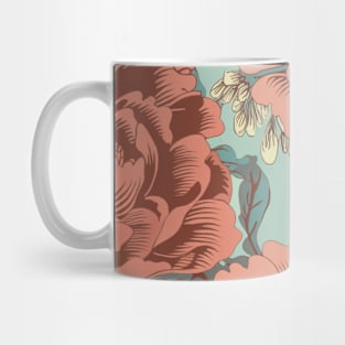 Colorful Flower Pattern V12 Mug